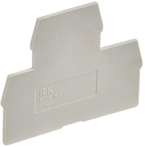 Заглушка для CTS-ML ARMAFIX 2 ур. 4кв.мм сер. IEK YCT13-00-2-K03-004-ZGL YCT13-00-2-K03-004-ZGL