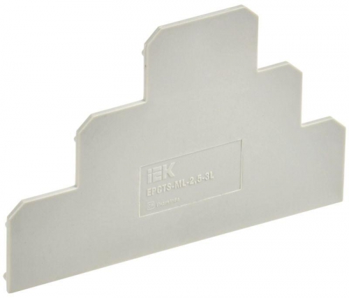 Заглушка для CTS-ML ARMAFIX 3 ур. 2.5кв.мм сер. IEK YCT13-00-3-K03-002-ZGL YCT13-00-3-K03-002-ZGL
