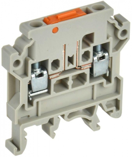 Колодка клеммная CTS-DT измерит. нож. разм. 4кв.мм сер. IEK YCT15-04-K03-004 YCT15-04-K03-004