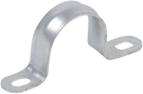 Скоба крепежная двухлапковая d25-26мм метал. (уп.10 шт) IEK CMAT11-25-010 CMAT11-25-010