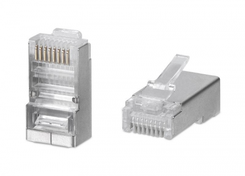 Коннектор RJ45(8P8C) кат.5E экранир. универс. (уп.100шт) TOKOV ELECTRIC TKE-CN-5E24-STP TKE-CN-5E24-STP