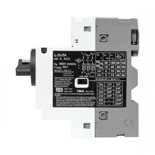 Выключатель автоматический для защиты двигателя GV2P 20-25А EKF gv2pm-25 gv2pm-25