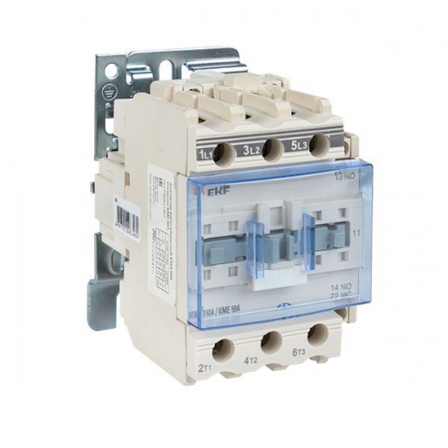 Контактор КМЭ 50А кат. 380В AC 1НО+1НЗ EKF ctr-s-50-380 ctr-s-50-380