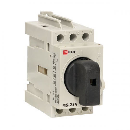 Рубильник мод. 3п MS-25A на DIN-рейку EKF ms-25d ms-25d