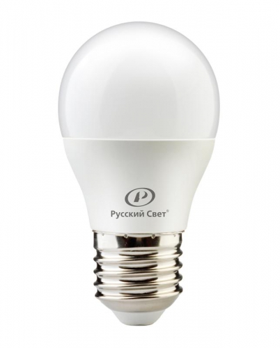 Лампа светодиодная RS G45 E27 8W 220-240V 4000К 8Вт 800лм Ra 90 шар РС 15010445049 15010445049