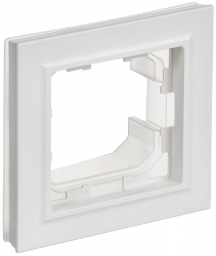 Рамка 1-м BRITE РУ-1-БрАБ-44 IP44 арктич. бел. IEK BR-M12-44-K91 BR-M12-44-K91