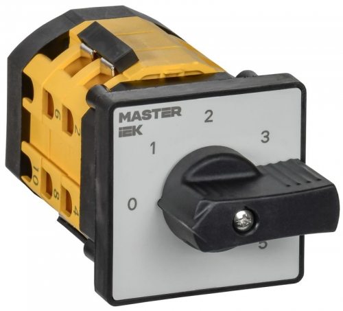 Переключатель кулачковый 10А (сх. 110) стандартная рукоятка IEK MI-CS10-010-110 MI-CS10-010-110