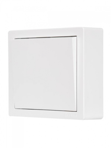 Выключатель 1-кл. ОП LETO бел. LEZARD 752-0200-100 752-0200-100