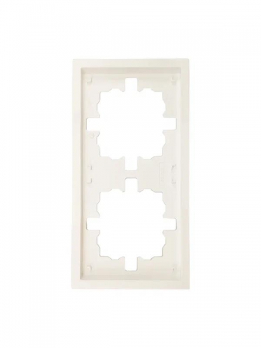 Рамка 2-мест. горизонт. ZIMA слон. кость LEZARD 704-9000-147 704-9000-147