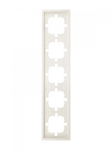 Рамка 5-мест. горизонт. ZIMA слон. кость LEZARD 704-9000-150 704-9000-150