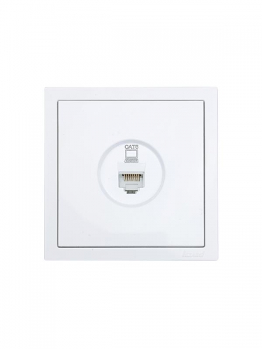 Розетка компьютерная 1-мест. СП ZIMA бел. LEZARD 704-0288-140 704-0288-140