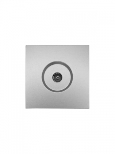 Розетка ТВ оконечная СП ZIMA IP20 сер. матов. LEZARD 704-7488-130 704-7488-130