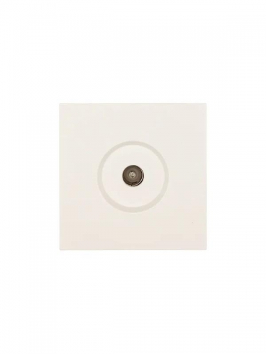 Розетка ТВ оконечная СП ZIMA IP20 слон. кость LEZARD 704-9088-130 704-9088-130