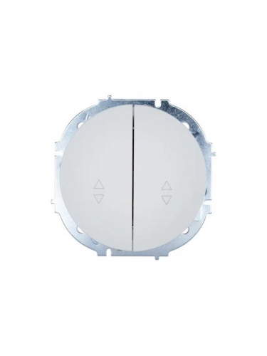 Выключатель проходной 2-кл. СП OSEN 10А IP20 механизм бел. LEZARD 743-0288-106 743-0288-106