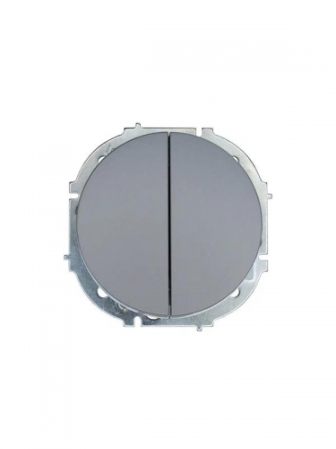 Выключатель 2-кл. СП OSEN 10А IP20 механизм сер. матов. LEZARD 743-7488-101 743-7488-101