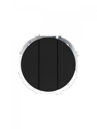 Выключатель 3-кл. СП OSEN механизм черн. бархат LEZARD 743-4288-109 743-4288-109