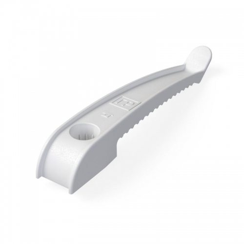 Держатель кабеля односторонний для прямого монтажа бел. (уп.20шт) Промрукав PR13.0385 PR13.0385