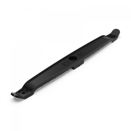 Держатель плоского кабеля двусторонний для прямого монтажа на 12 мест (уп.20шт) черн. Промрукав PR13.0443 PR13.0443