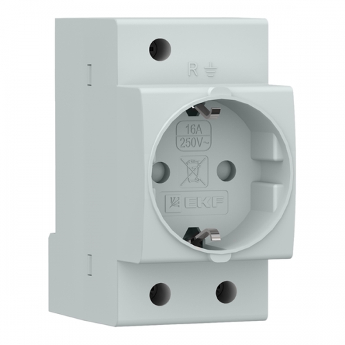 Розетка РДЕ-47 16А (под евро вилку с заземлением) PROxima EKF RDE4716 RDE4716