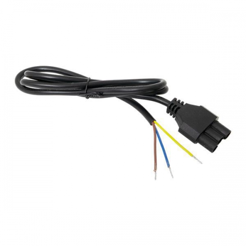 Кабель для подключения светодиодных линейных светильников ДБО-60/120/150 1м 3х0.75 черн. EKF ASC-B-1-LBL ASC-B-1-LBL