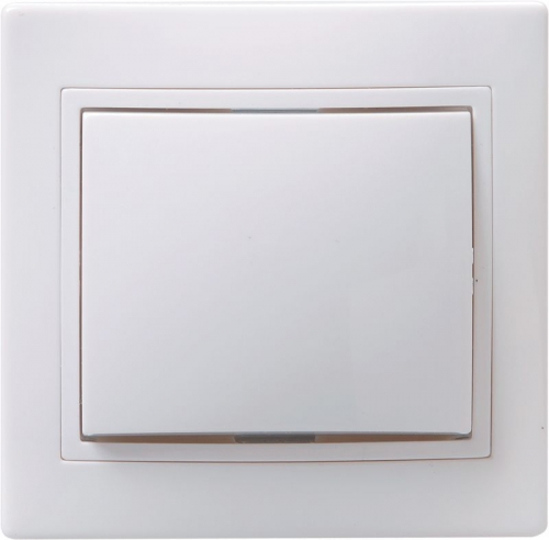 Выключатель 1-кл. СП КВАРТА 10А IP20 ВС10-1-0-КБ бел. ИЭК EVK10-K01-10-DM EVK10-K01-10-DM