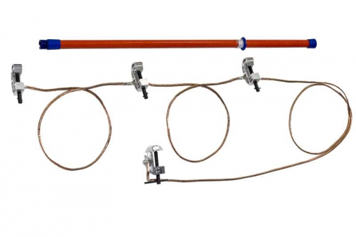 Заземление переносное ЗПП-15 Д для распред. устр. до 15кВ 25кв.мм Диэлектрик Д157665 Д157665