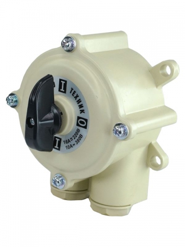 Выключатель пакетный ПВ2-16А в пл. корп. IP56 Электротехник ET001802 ET001802