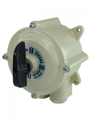 Выключатель пакетный ПВ3-40А в пл. корп. IP56 Электротехник ET001716 ET001716