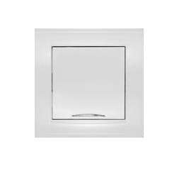 Выключатель 1-кл. СП Бриллиант 10А IP20 с подсветкой бел. UNIVersal 7947397 7947397