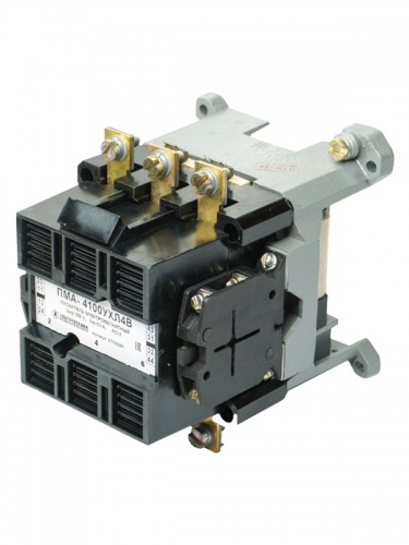 Пускатель электромагнитный ПМА-4100 УХЛ4 В 380В/50Гц 2з+2р 63А нереверсивный без реле IP00 Электротехник ET002281 ET002281