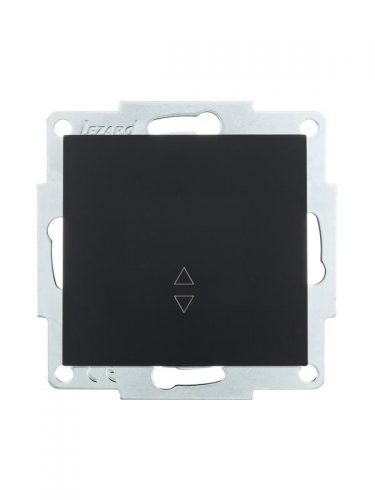 Переключатель проходной 1-кл. СП Vesna механизм черн. бархат LEZARD 742-4288-105 742-4288-105