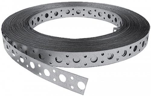 Лента монтажная перфорированная 20х1мм (уп.25м) IEK CLP1M-LP-20-2 CLP1M-LP-20-2