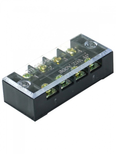 Блок зажимов ТВ-2504. 25А. 4 клеммные пары IP30 Электротехник ET522085 ET522085