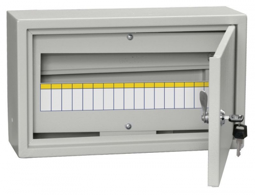 Корпус металлический ЩРн-18 (265х440х120мм) IP31 TITAN 3 IEK MKM14-N-18-31-Z MKM14-N-18-31-Z