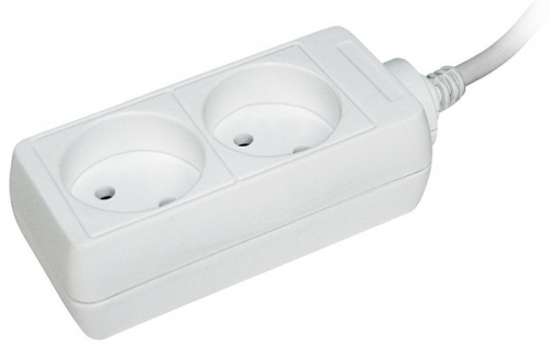 Удлинитель 2х3м без заземл. 10А IP20 У2 2P 250В 2х0.75 IEK WYP10-06-02-03-N WYP10-06-02-03-N