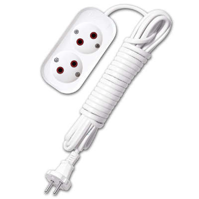 Удлинитель 2х5м без заземл. 6А IP20 У6-011 ШВВП 2х0.75 UNIVersal 9631913 9631913