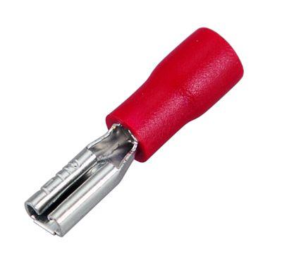 Клемма плоская изол. (гнездо) (VF 1.25-110(8)) REXANT 08-0411 08-0411