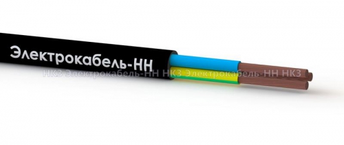 Провод ПВС 3х2.5 380В Ч (уп.100м) ЭЛЕКТРОКАБЕЛЬ НН 000007234 000007234
