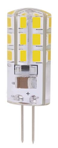 Лампа светодиодная PLED-G4 3Вт капсульная 2700К тепл. бел. G4 200лм 220-230В JazzWay 1032041 1032041