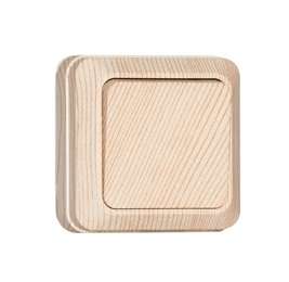 Переключатель проходной 1-кл. ОП Олимп 10А IP20 сосна UNIVersal 5560803 5560803