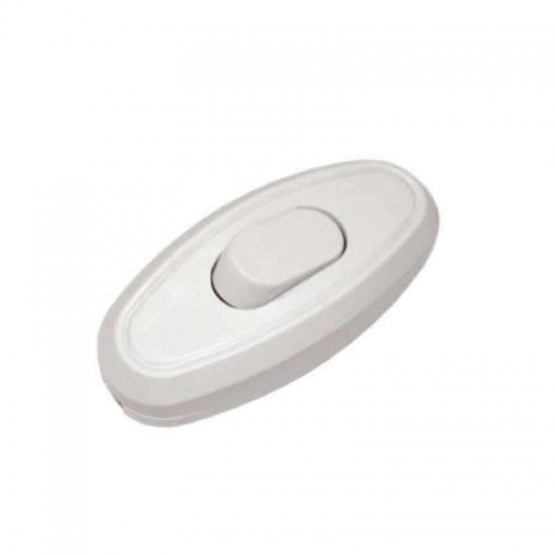 Переключатель на шнур 6А 250В (еврослот) бел. UNIVersal А106 А106