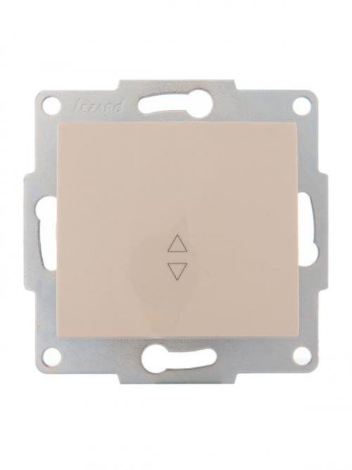 Механизм переключателя проходного 1-кл. 1п СП Karina 10А IP20 крем. LEZARD 707-0388-105 707-0388-105