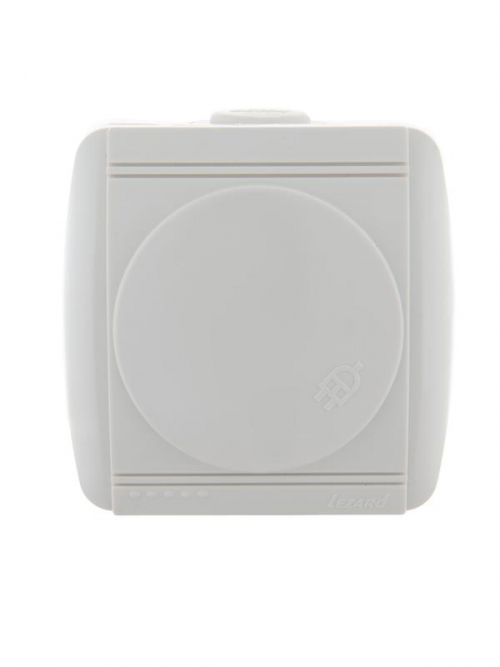 Розетка 1-м ОП Nata 16А IP20 с заземл. с защ. крышкой керамика бел. LEZARD 710-0200-123 710-0200-123