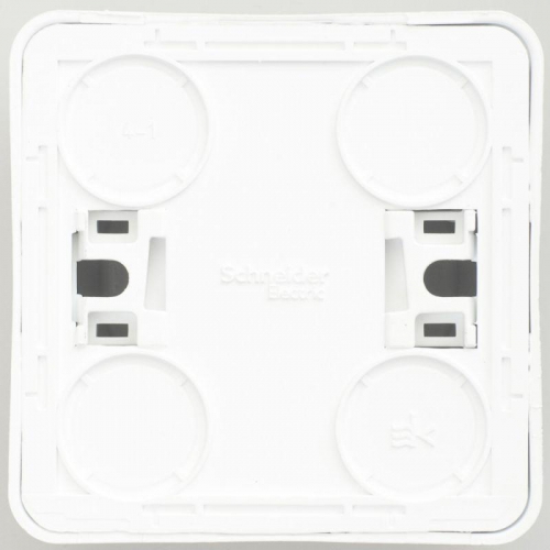 Розетка 1-м ОП Этюд 16А IP20 250В без заземл. без защ. шторок бел. SE PA16-001B PA16-001B