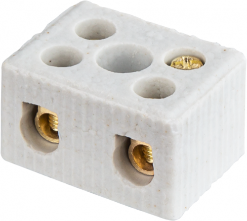 Колодка зажимная винтовая керамическая КЗВ 61 707 NTB-HCR-2-35/WH (уп.40шт) Navigator 61707 61707