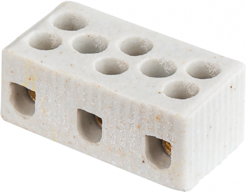 Колодка зажимная винтовая керамическая КЗВ 61 710 NTB-HCR-3-24/WH (уп.20шт) Navigator 61710 61710