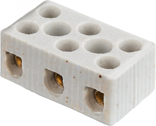 Колодка зажимная винтовая керамическая КЗВ 61 711 NTB-HCR-3-35/WH (уп.20шт) Navigator 61711 61711