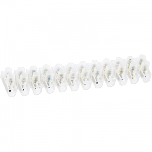 Колодка клеммная 2.5-10кв.мм 12пар NTB-UPE-S12-10/WH полиэтилен бел. Navigator 71003 71003