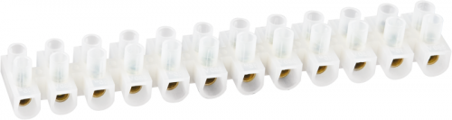 Колодка клеммная 6х16кв.мм 12пар NTB-UPE-S12-30/WH полиэтилен бел. Navigator 71006 71006