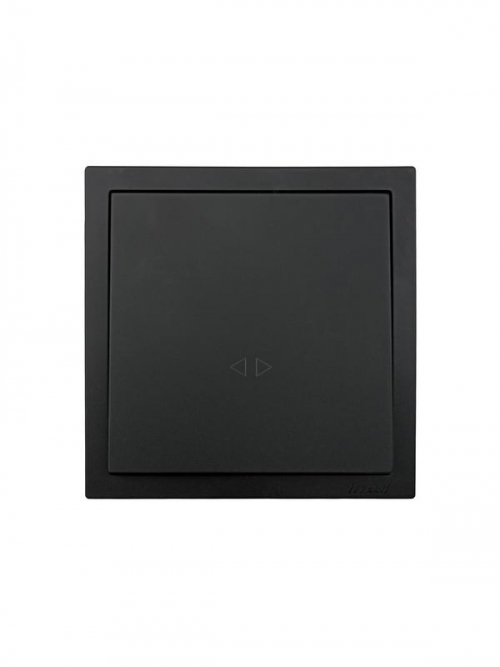 Выключатель 1-кл. перекрестный СП ZIMA IP20 10А безвинт. зажим черн. бархат LEZARD 704-4288-107QC 704-4288-107QC